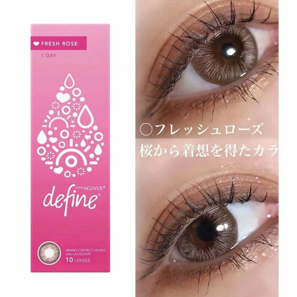 1-Day Acuvue Define Fresh Rose - 30 Pcs 4 1-Day Acuvue Define Fresh Rose - 30 Pcs - Image 2