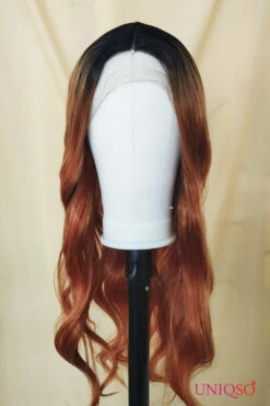 Premium Wig - Auburn Long Big Wave Lace Front Wig -Cosplay Costumes Sales Shop 11 c38c21b7 2f9a 4755 a2a3 44b178a93a45