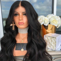 Premium Wig - Mid-Section Long Curly Big Wave Fluffy Lace Front 10 Premium Wig - Mid-Section Long Curly Big Wave Fluffy Lace Front -Cosplay Costumes Sales Shop 184A9D61E313954A358BE2766CAA7305