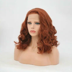 Vivid Tress Front Lace Curly Wig -Cosplay Costumes Sales Shop 1A86FB9CB13C686811B573CE3EBCD0E0
