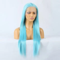 Plush Blue Front Lace Long Straight Hair 10 Plush Blue Front Lace Long Straight Hair -Cosplay Costumes Sales Shop 214E195F45F61438C543E8747065654A
