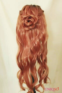 Premium Wig - Auburn Long Big Wave Lace Front Wig -Cosplay Costumes Sales Shop 6 22c390fb d1b2 422f a1ca 2a97898da472