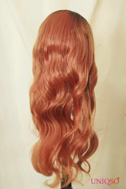 Premium Wig - Auburn Long Big Wave Lace Front Wig -Cosplay Costumes Sales Shop 9 c3699a0d 5351 494f a5aa de9fafd1674a