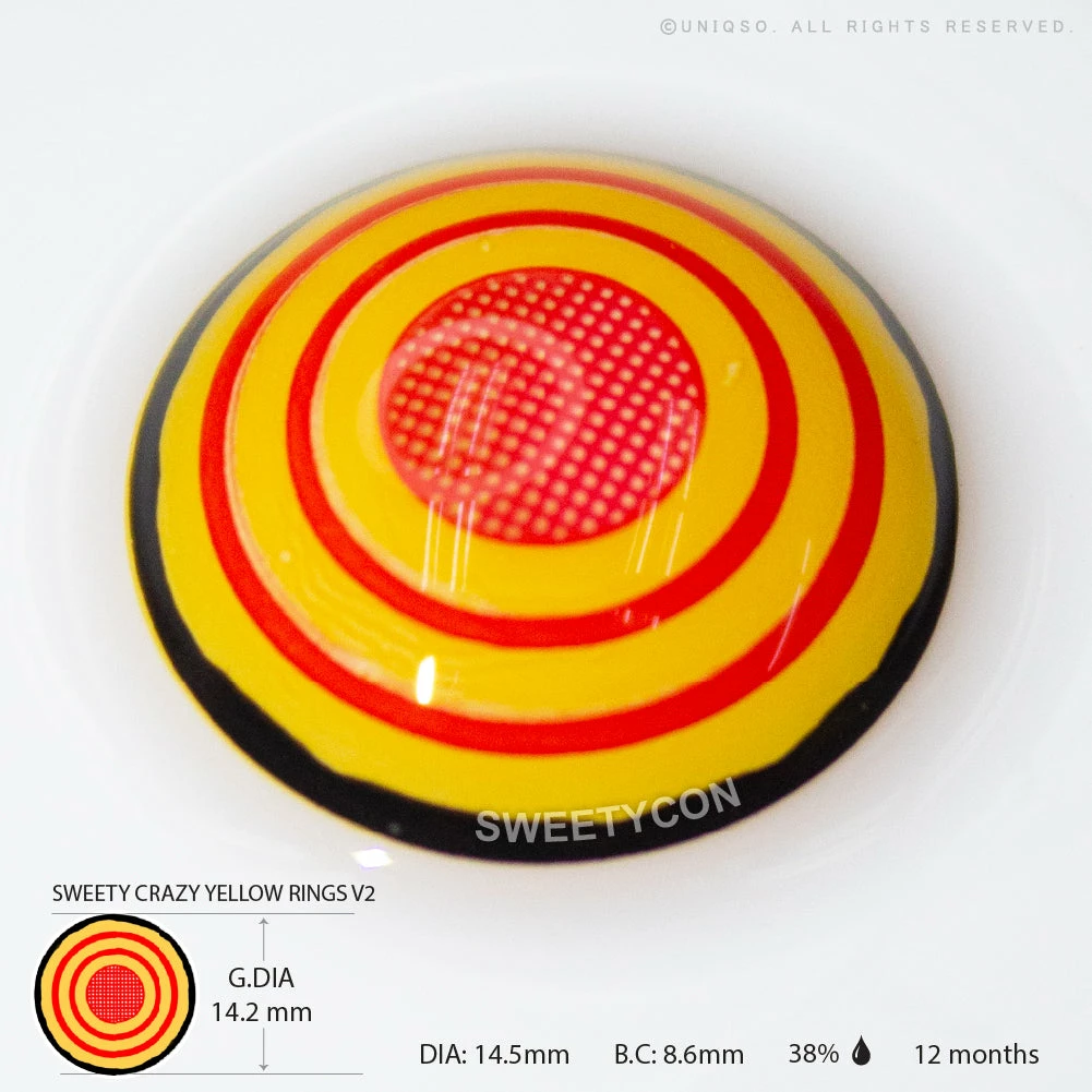 Sweety Crazy Yellow Rings V2 (Makima Chainsaw Man) 6 Sweety Crazy Yellow Rings V2 (Makima Chainsaw Man) - Image 4