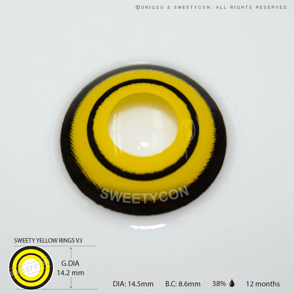 Sweety Crazy Yellow Rings V3 (Makima Chainsaw Man) 6 Sweety Crazy Yellow Rings V3 (Makima Chainsaw Man) - Image 5