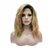 Premium Wig - Multi-Tone Bed Head Lace Front Wig 1 Premium Wig - Multi-Tone Bed Head Lace Front Wig -Cosplay Costumes Sales Shop C19 Colorful