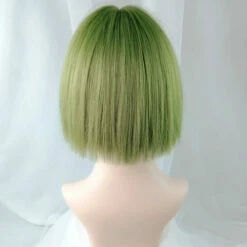 Bob LoLita Wig Green 8 Bob LoLita Wig Green -Cosplay Costumes Sales Shop CS 350D 3