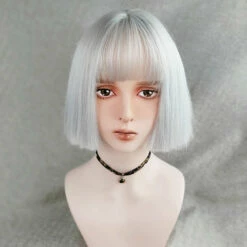 Bob LoLita Wig Silver