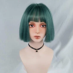 Bob LoLita Wig Dark Green