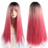 Black Pink Mixed Ombre Lolita Wig -Cosplay Costumes Sales Shop CS 834D