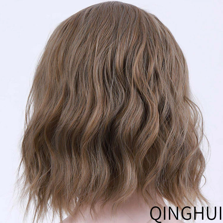 Pink Palette Short Curly Euro-American Hair Wig 11 Pink Palette Short Curly Euro-American Hair Wig - Image 9