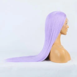 Sassy Shades Light Purple Front Lace Long Straight Wig -Cosplay Costumes Sales Shop E9A94FEEB5406916202FEC471DC441C5