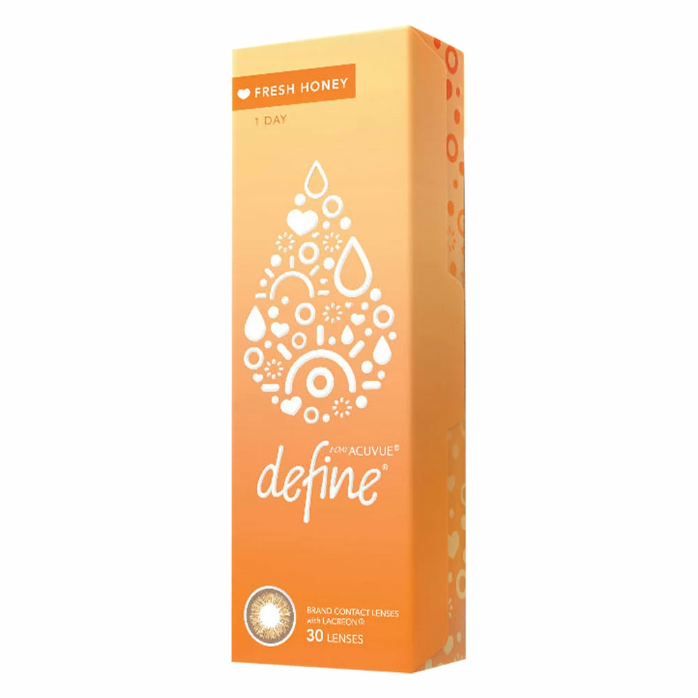 1-Day Acuvue Define Fresh Warm Honey - 30 Pcs 5 1-Day Acuvue Define Fresh Warm Honey - 30 Pcs - Image 3