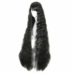 Waist Length Wavy Black Lolita Wig 489B -Cosplay Costumes Sales Shop IMG 4455