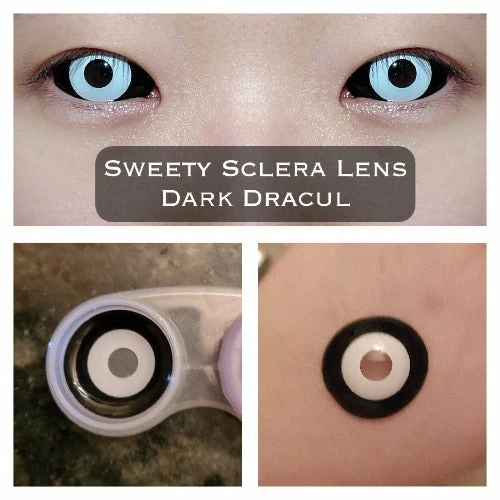 Sweety Sclera Contacts Dark Dracul 4 Sweety Sclera Contacts Dark Dracul - Image 2