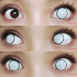 Sweety Crazy Morse Coded / Byakugan Contacts No Pupil -Cosplay Costumes Sales Shop KR160 grid