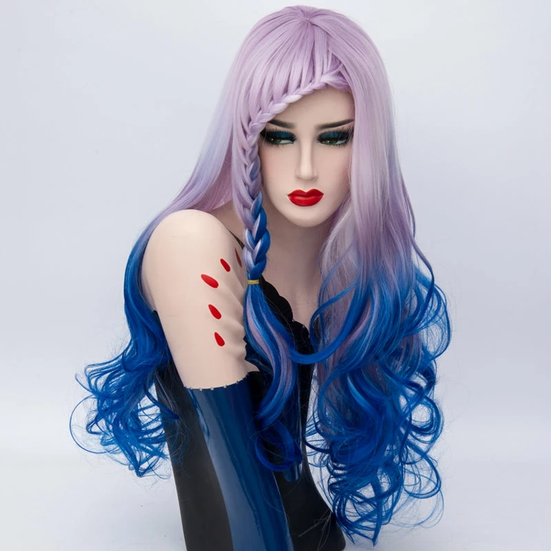 Lolita Wig - Lilac Waterfall Braided 4 Lolita Wig - Lilac Waterfall Braided - Image 2