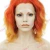 Premium Wig - Lace Front Cherry Red Wig (Cascading Curls) -Cosplay Costumes Sales Shop Lace Front wig Cherry Red Wig Cascading Curls n17 c130 a
