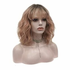 Premium Wig - Sun-kissed Layered Curls Lace Front Wig 8 Premium Wig - Sun-kissed Layered Curls Lace Front Wig -Cosplay Costumes Sales Shop NF6Rootedpinkbangs