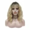 Premium Wig - Rooted Sunflower Fringe In Shoulder Length Wave Lace Front Wig -Cosplay Costumes Sales Shop NF7 C135 Bangs