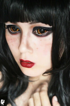 Phantasee Gold Sclera Contacts Morbius -Cosplay Costumes Sales Shop Phantasee Sclera Morbius njennifer h