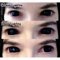 Kazzue Black Sclera Contacts Sabretooth/Blackout/Black With Prescription -Cosplay Costumes Sales Shop Phantasee Sclera Sabretooth gothichamlet a 222e0d1b d1c4 480e bdc7 85b69ed9b54c