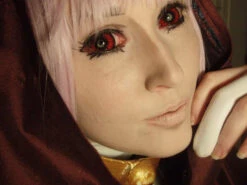 Phantasee Red Black Sclera Contacts Sunpyre -Cosplay Costumes Sales Shop Phantasee Sunpyre batsycos