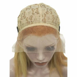 Premium Wig - Khaki Lemon Medium Straight Lace Front Wig -Cosplay Costumes Sales Shop S7 2010 f