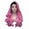 Premium Wig - Mulberry Gradient Long Bouncy Lace Front Wig 2 Premium Wig - Mulberry Gradient Long Bouncy Lace Front Wig -Cosplay Costumes Sales Shop W112 TB2230 1