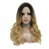Rooted Dusty Blonde Long Wavy Daily Wig -Cosplay Costumes Sales Shop WM04 R627613