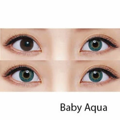 Freshkon Color Fusion Monthly Dazzler Series - 2 Pcs -Cosplay Costumes Sales Shop baby aqua grid