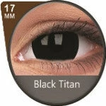 Colorvue Mini Sclera Lens Black Titan - 3 Months Disposable