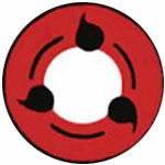 Coscon Sharingan Lens With Power - Itachi Red T03