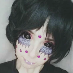 Kazzue Black Sclera Contacts Sabretooth/Blackout/Black With Prescription -Cosplay Costumes Sales Shop flash sclera blackout cottonscolor b decbc285 9dd5 4831 8228 94f0e66c28e2