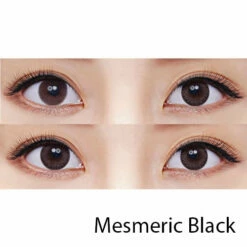 Freshkon Alluring Eyes Monthly - 2 Pcs -Cosplay Costumes Sales Shop mesmeric black grid