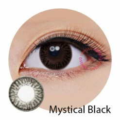Freshkon Alluring Eyes Monthly - 2 Pcs -Cosplay Costumes Sales Shop mystical black eye