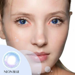 Sweety Neon Blue -Cosplay Costumes Sales Shop neon blue ME08