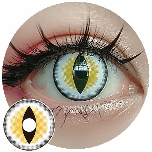 Sweety Crazy Sexy Cat Eye Yellow 3 Sweety Crazy Sexy Cat Eye Yellow