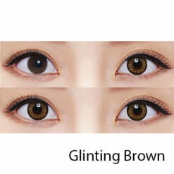 Freshkon Color Fusion Monthly Sparkler Series - 2 Pcs 23 Freshkon Color Fusion Monthly Sparkler Series - 2 Pcs -Cosplay Costumes Sales Shop sparklers glinting brown grid