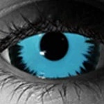 Sweety Blue Sclera Contacts - Blue Sun