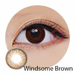 Freshkon Alluring Eyes Monthly - 2 Pcs -Cosplay Costumes Sales Shop windsome brown eye
